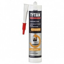 Tytan. Герметик силикатный Professional для Каминов 280мл. черный